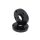 Black Wheel Spacers 25mm 65,1mm 5x108