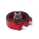 Oil filter adapter Turboworks Red