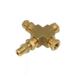 Oil temperature and pressure sensor adapter Depo 1/8NPT