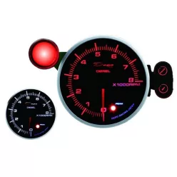   DEPO RACING PK 115mm - Fordulatszámmérő óra (8000rpm, Diesel)