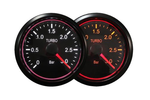 Auto Gauge T270 52mm - Turbónyomásmérő óra (0-3 Bar)