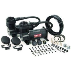 2 Compressors VIAIR 444C Black - DUAL PACK