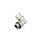 Brass Fitting for air-hose 6/4mm - 1/4" external - angle