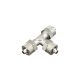 Brass Fitting for air-hose 6/4mm - T type