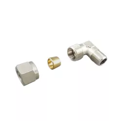 Brass Fitting for hardline 10mm - 1/4" external