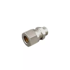 Brass Fitting for hardline 10mm - 1/4" external