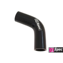 Silicone elbow D1Spec Black 67deg 35mm