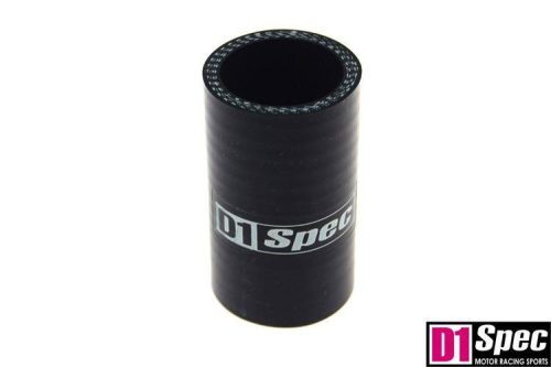 Silicone connector D1Spec Black 35mm 8cm