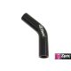 Silicone elbow D1Spec Black 45st 32mm XL