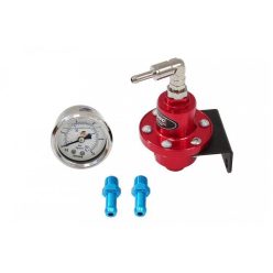 D1Spec Fuel pressure regulator Red