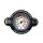 D1Spec Radiator cap with thermometer 28mm 1.1 Bar Black