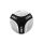 Aluminum oil cap Toyota Black