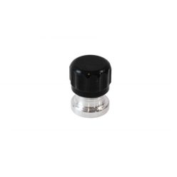 Aluminium fill neck 1" Black