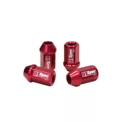 Forged wheel lug nuts D1Spec Alu 12x1,5 red