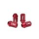 Forged wheel lug nuts D1Spec Alu 12x1,5 red