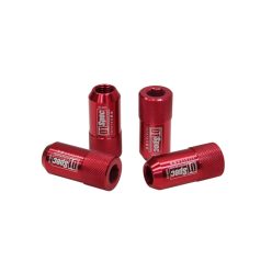 Forged wheel lug nuts D1Spec HEX Alu 1,5 red