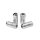 Forged wheel lug nuts D1Spec HEX Alu 1,25 silver
