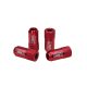 Forged wheel lug nuts D1Spec HEX Alu 1,25 red