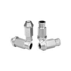 Wheel lug nuts JBR 50mm M12 x1,5 Silver