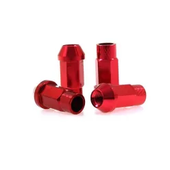 Wheel lug nuts JBR 50mm M12 x1,5 Red