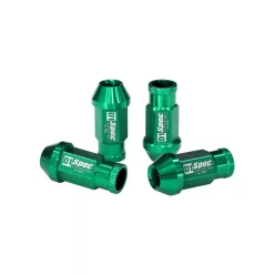 Wheel lug nuts D1Spec Replica M12x1,5 green