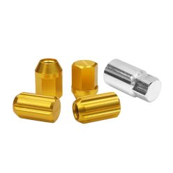 Wheel lug nuts Epman RS M12x1,25 Gold Locking