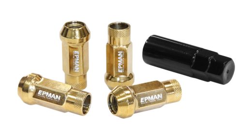 Wheel lug nuts Epman JDM M12x1,5 Gold