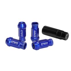 Wheel lug nuts Epman JDM M12x1,5 Blue