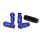 Wheel lug nuts Epman JDM M12x1,5 Blue