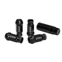 Wheel lug nuts Epman JDM M12x1,5 Black