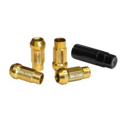 Wheel lug nuts SLIDE JDM M12x1,25 Gold