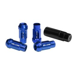 Wheel lug nuts SLIDE JDM M12x1,25 Blue