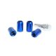 Wheel lug nut M12x1,25 L:32mm Blue