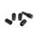 Wheel lug nut M12x1,25 L:32mm Black