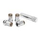 Forged wheel lug nuts D1Spec Stal 12x1,25 Silver/Titanium