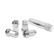 Forged wheel anti-theft lug nuts D1Spec Stal 12x1,25 Silver