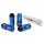 Forged wheel lug nuts D1Spec Heptagon 2in1 12x1,25 Blue