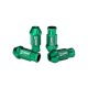 Wheel lug nuts D1Spec Replica Race M12x1,25 Green