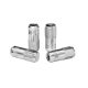 Wheel lug nuts D1Spec Replica EW M12x1,5 Silver