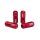 Wheel lug nuts D1Spec Replica EW M12x1,25 Red