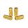 Wheel lug nuts D1Spec Replica EW M12x1,25 Gold