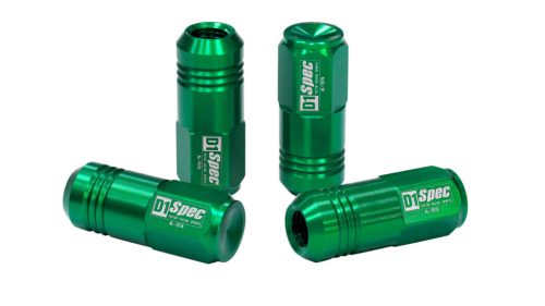 Wheel lug nuts D1Spec Replica EW M12x1,25 Green
