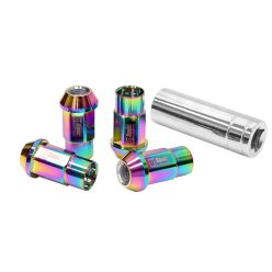 Forged wheel lug nuts D1Spec Heptagon 2in1 12x1,5 Neo