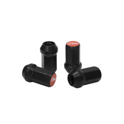 Forged wheel lug nuts D1Spec Alu 1,5 Black/Red