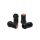 Forged wheel lug nuts D1Spec Alu 1,5 Black/Red
