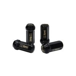 Forged wheel lug nuts D1Spec Steel 12x1,5 Black