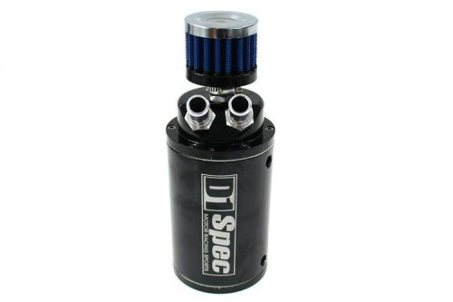 Oil catch tank D1Spec 15mm Black + Filter