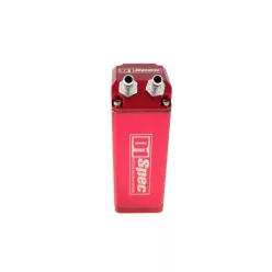 Oil catch tank D1Spec 9mm Red Square