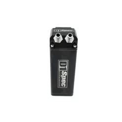 Oil catch tank D1Spec 9mm Black Square