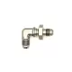 DeatschWerks Flare bulkhead adpater 90deg AN6 (incl Nut)